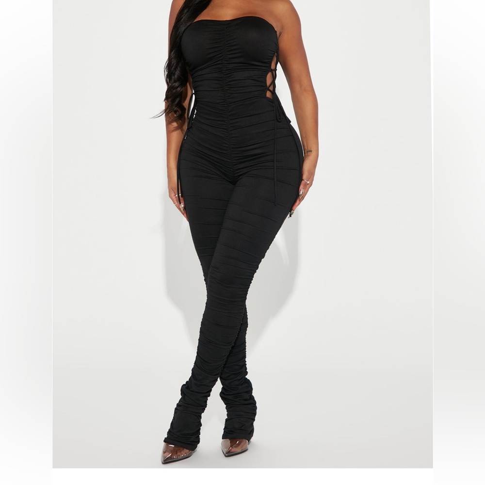 Black jumpsuits